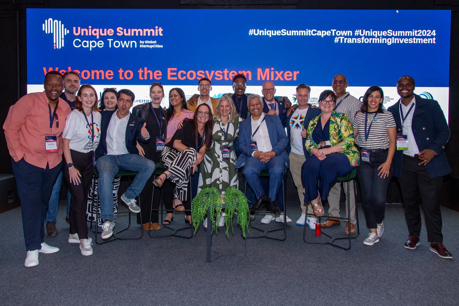 Guests of the Ecosystem Mixer at The Unique Summit Cape Town
